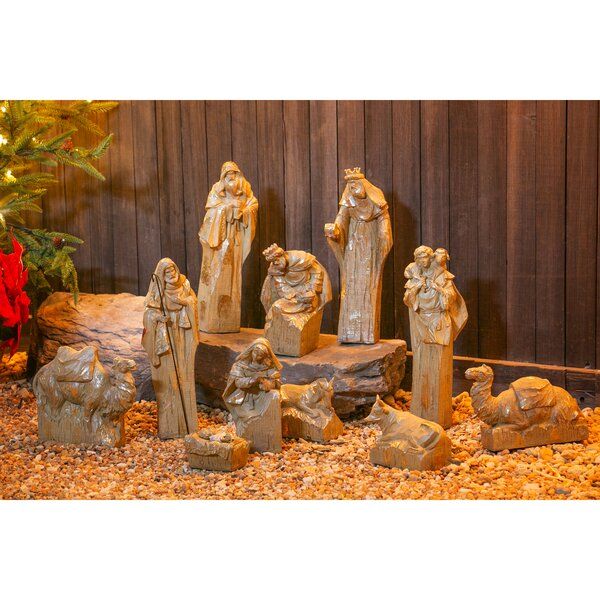 11-Piece Nativity Set