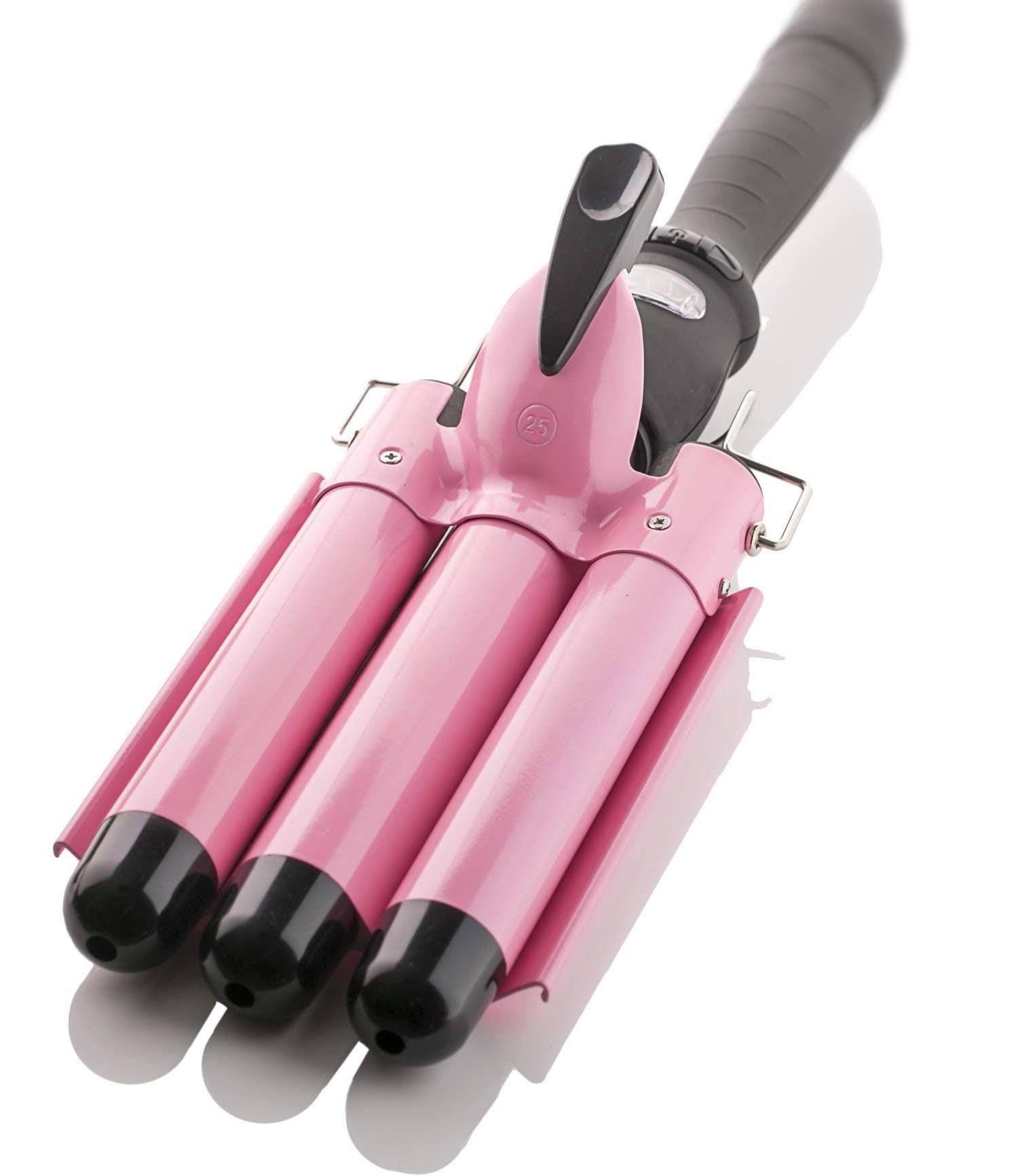 Pink marcel iron outlet set