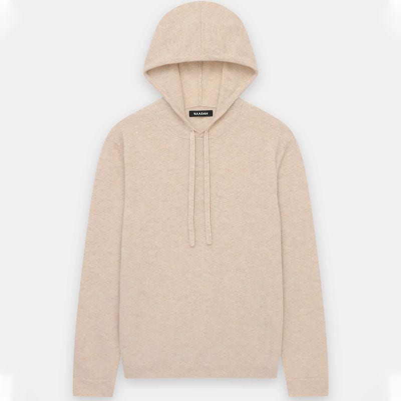 Off-Duty Cashmere Hoodie