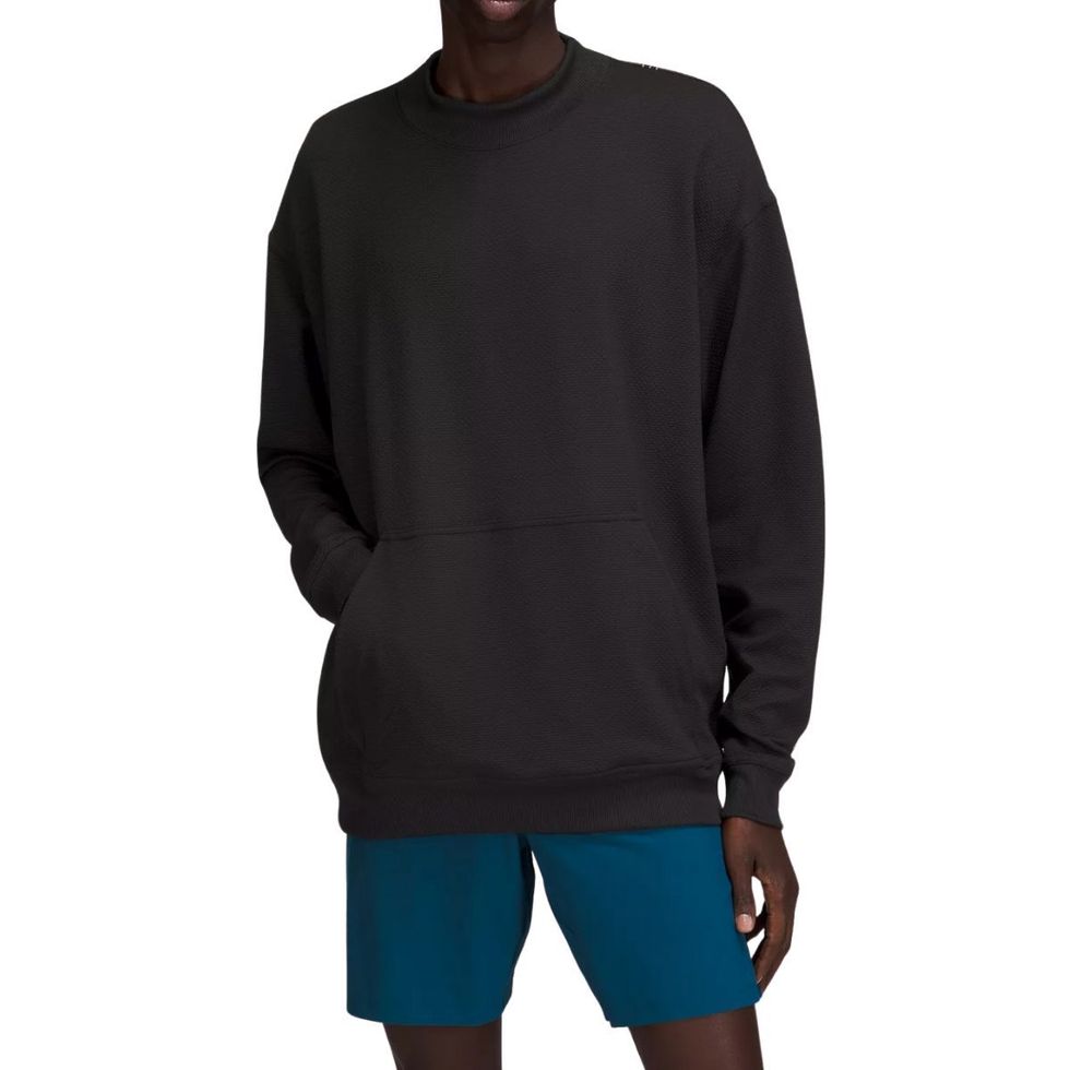 Relaxed-Fit Training Long Sleeve Crew