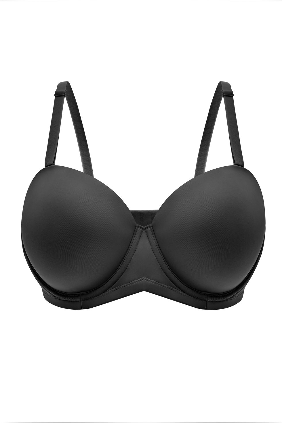 Luvlette Strapless Front-Close Push-up Bra