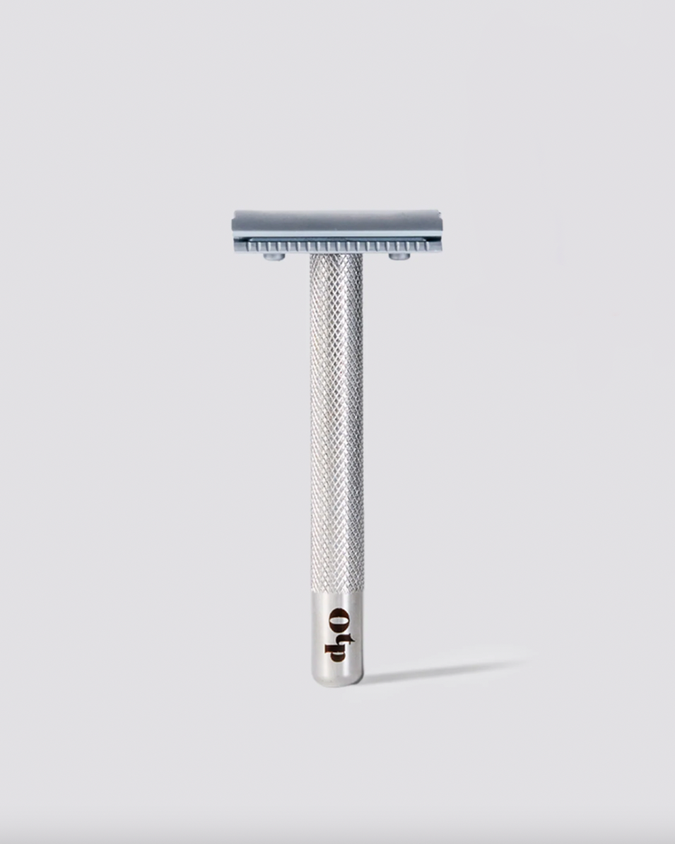 Brushed Chrome Sensitive Skin Razor Brushed Chrome Sensitive Skin Razor