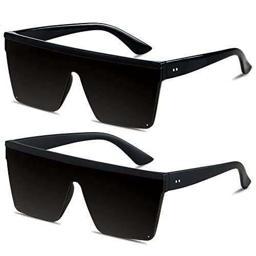 Lyzoit Square Oversized Sunglasses