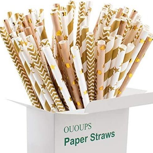 Gold Straws