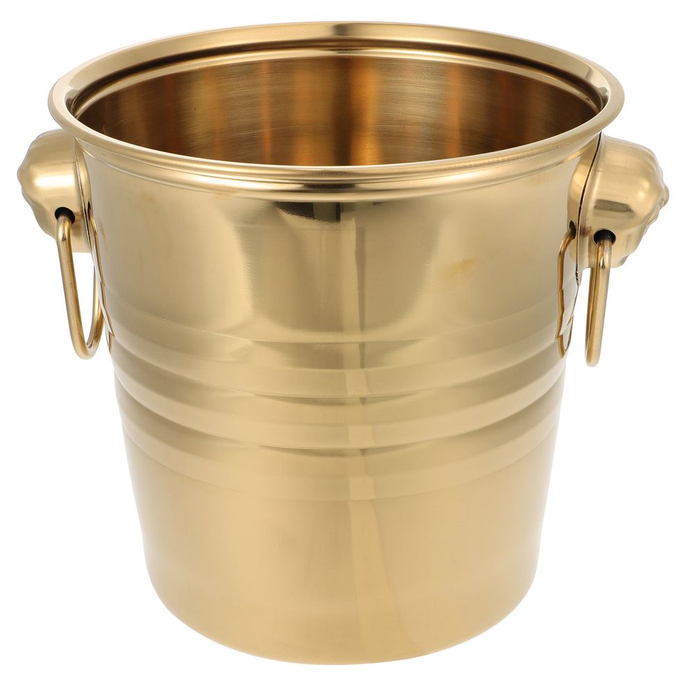 Gold Beverage Bucket 