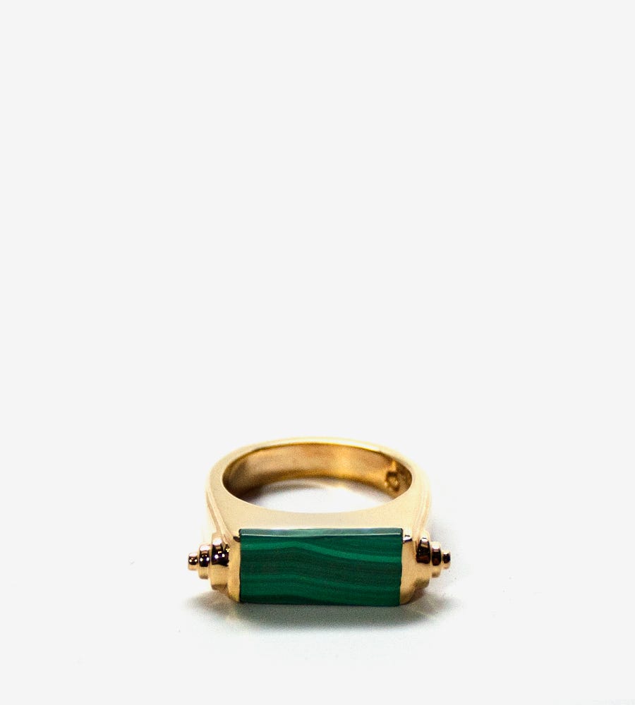 Nova Malachite Ring