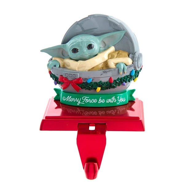 Star Wars The Child Christmas Stocking Holder