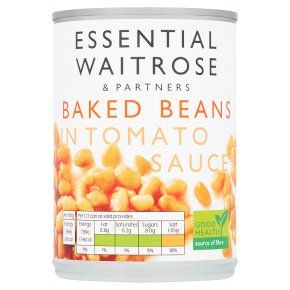 Waitrose & Partners Essential Baked Beans in Tomato Sauce 400g