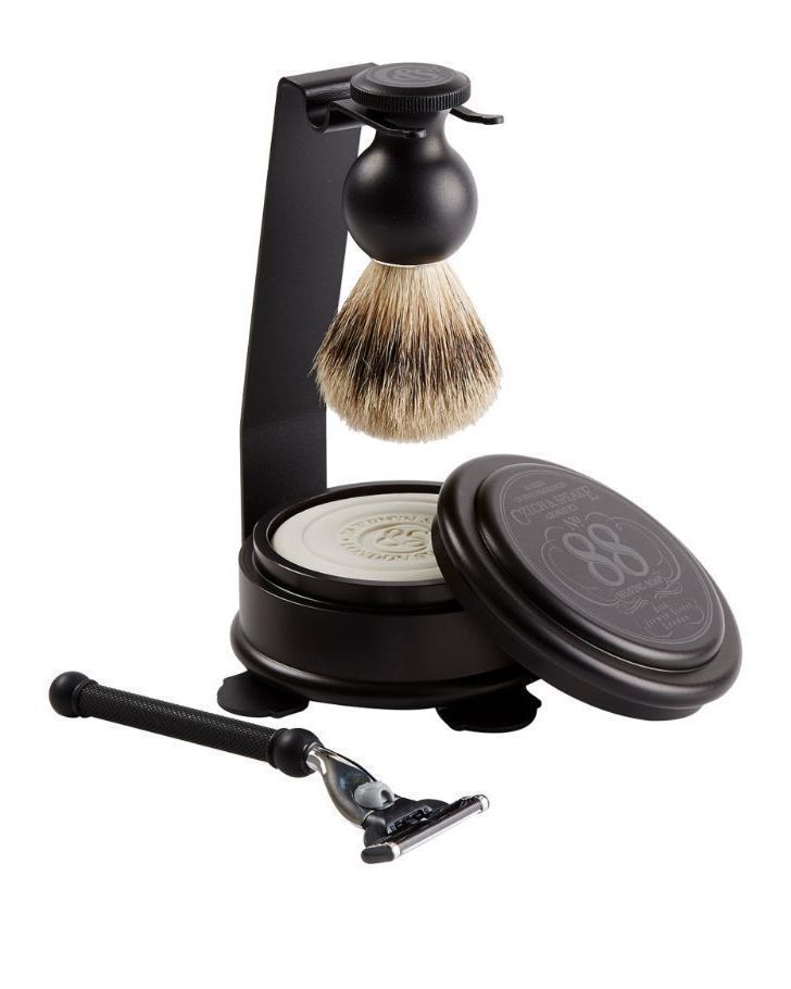 Shaving Set and Stand
