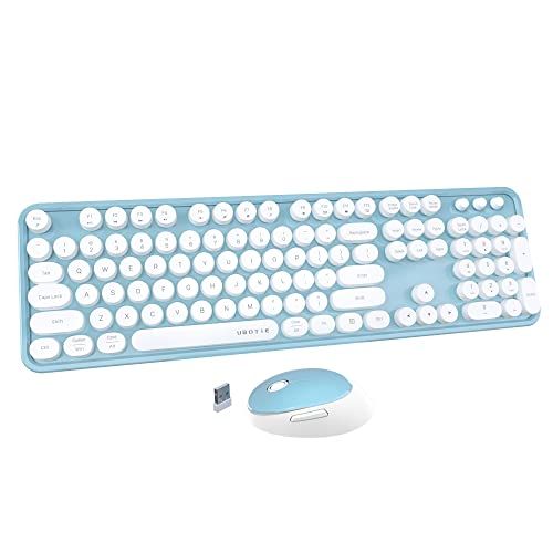 Colorful Computer Wireless Keyboard Mouse Combos