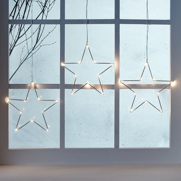 Lights4Fun Star Christmas Window Lights
