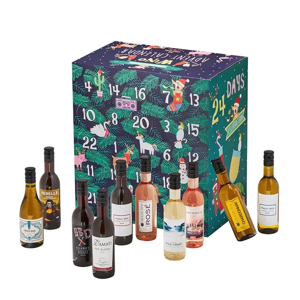 Advent Calendar for Alcohol & Adults | Gift Booze & Wine for Christmas 2023  | Great White Elephant & Holiday Party Hostess Present Idea | Alcohol Not