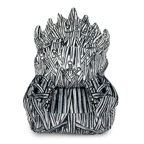 Buckle-Down Dog Toy, Warner Bros, Plush Squeaker Game of Thrones, The Iron Throne Seat