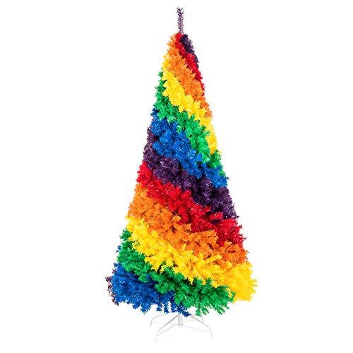 Rainbow Christmas Tree, 7 ft. 
