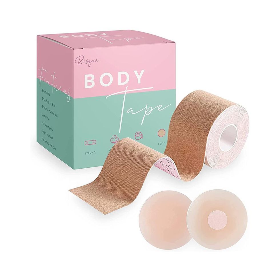 Luxe Lady Double Sided Boob Tape / Fashion Tape Double Sided Tape for  Clothes + Nipple Covers | Boobtape for Breast Lift Tape | Bra Tape Lift for