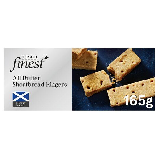 Tesco Finest Scottish Shortbread Fingers 165g