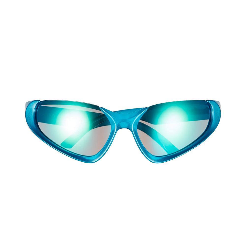 Blue Reflective Sunglasses