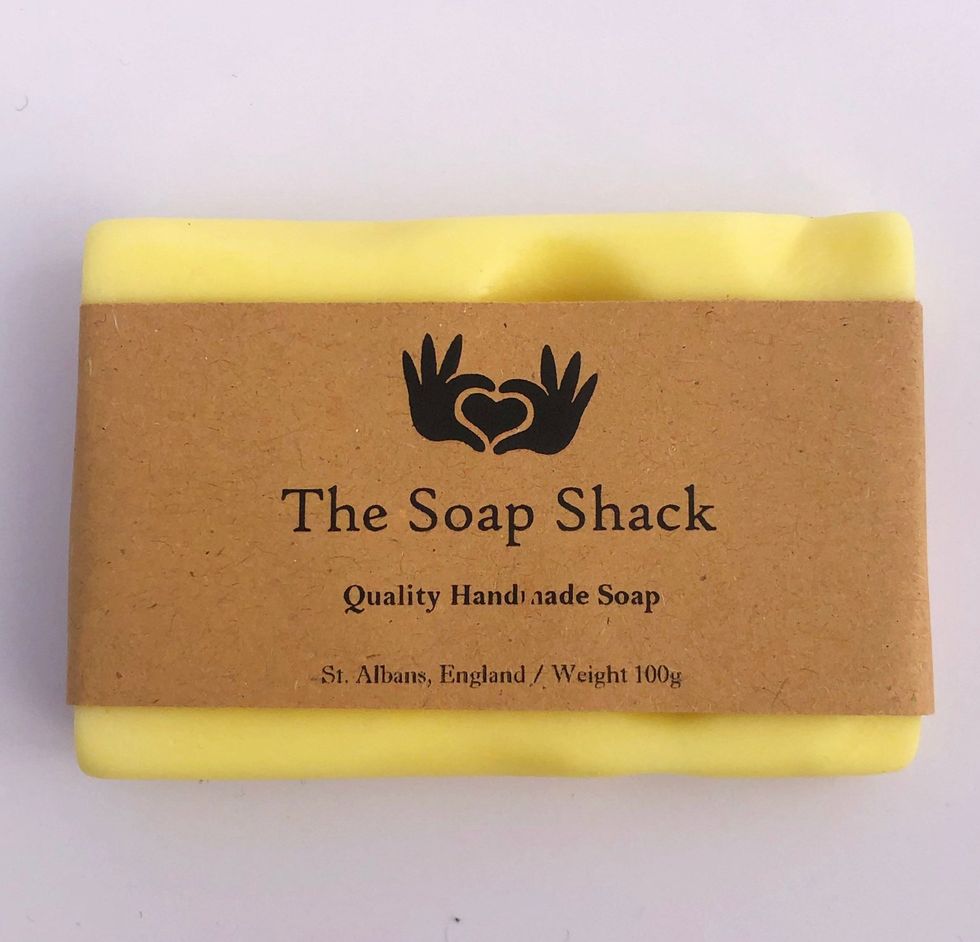 Handmade Novelty Cheese Soap Bar 100g - Vegetable Based - Choose Your Scent - Recycled Packing
