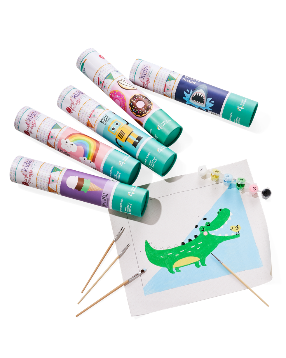 Paint-by-Numbers Kits for Kids