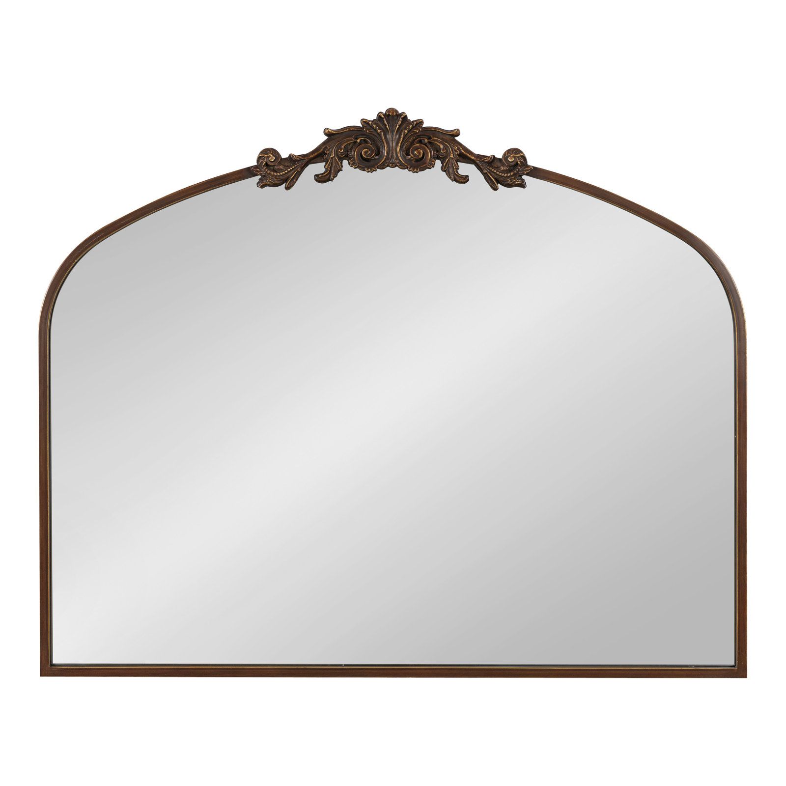 36" x 29" Anglo Arch Mirror - Bronze