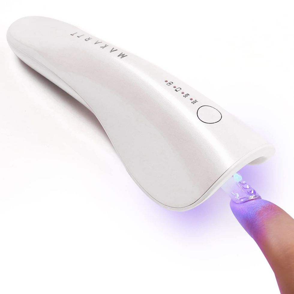 UV LED Nail Lamp, NAILGIRLS 168W Fast UV Light for Nails Gel Polish, Professional Curing with 4 Timer Setting Auto Sensor, LED Gel Nail Dryer for