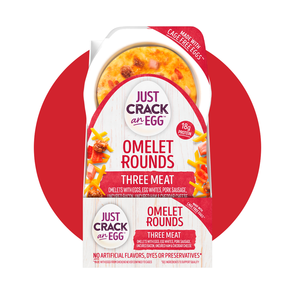 Omelet Rounds, Three Meat Egg Bites