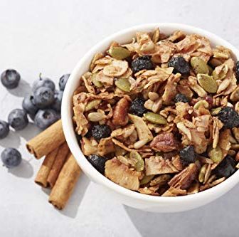 Blueberry Nut Granola Healthy Breakfast Cereal