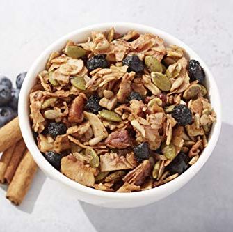 Blueberry Nut Granola Healthy Breakfast Cereal