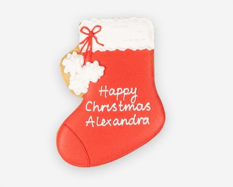Christmas Stocking Biscuit