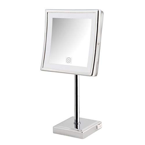 Lighted Tabletop Makeup Mirror