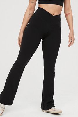 Aerie Groove-On Velour High Waisted Flare Pant  High waisted flare pants,  High waisted flares, Clothes