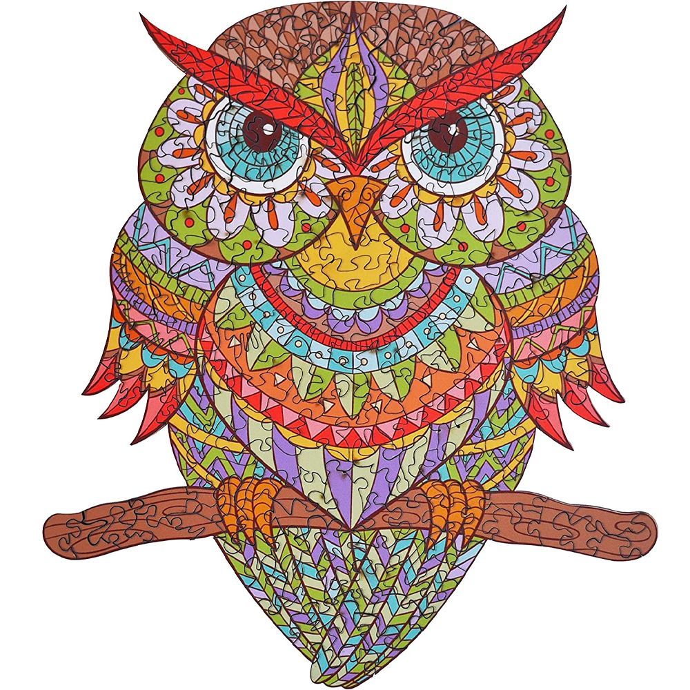 Wooden Owl Puzzle