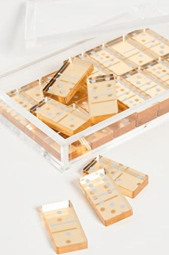 Tizo Design Gold Domino Set