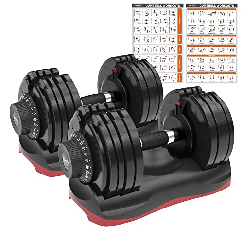 Adjustable Fitness Dial Dumbbell