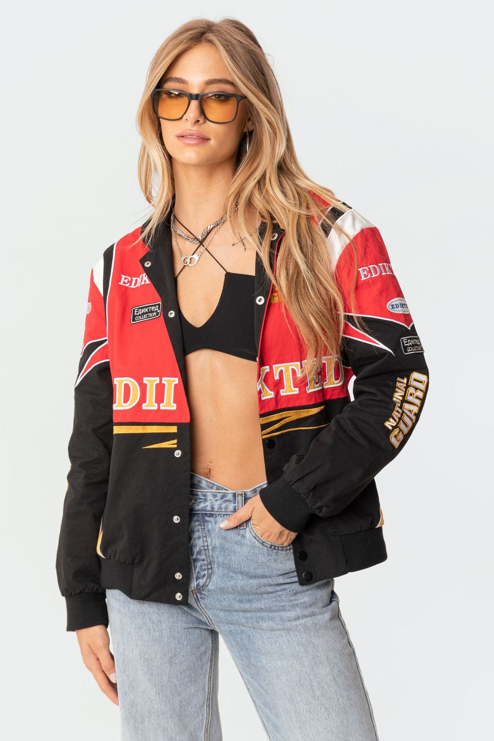 Hailey Bieber and Kylie Jenner Wear Motocross Jackets — Shop Motocross  Jackets for Fall 2022