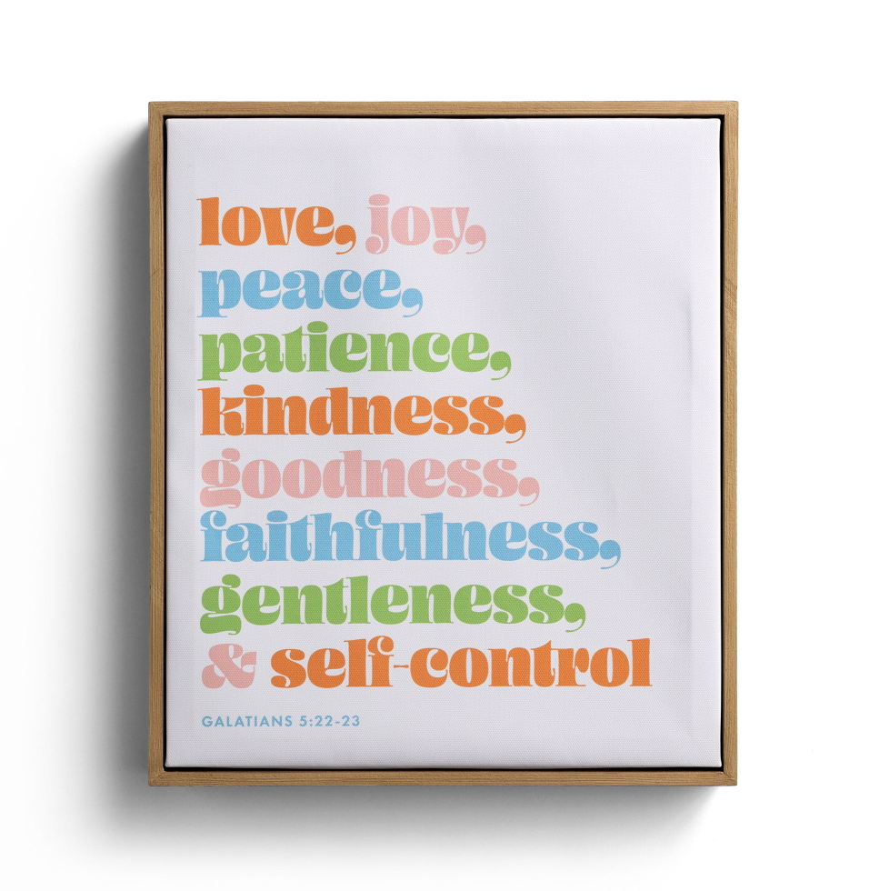  Fruit of the Spirit Inspirational Wall Decor