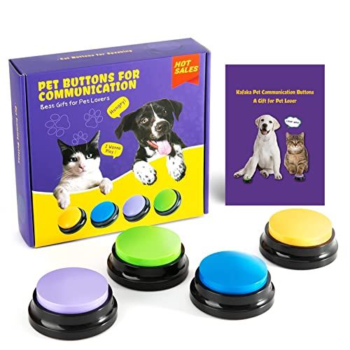 Recordable Dog Buttons 