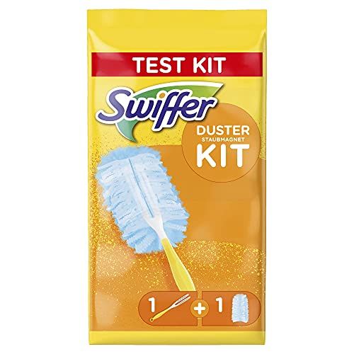 Electrostatic Duster Kit with Handle and Refill Duster