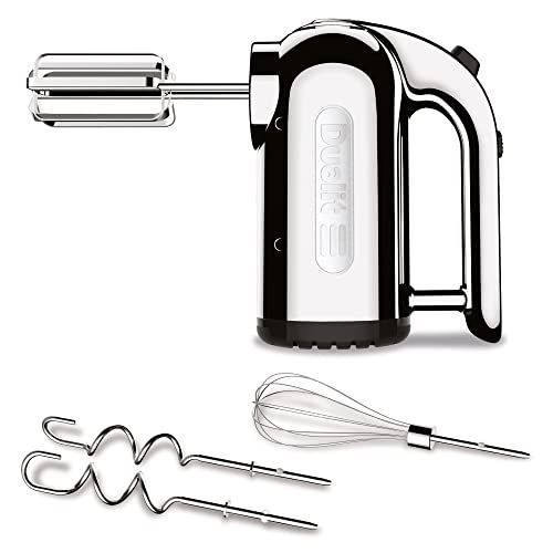 Powerful Easy to Clean The Pioneer Woman 6-Speed Hand Mixer with Vintage  Floral and Snap-On Case, White 