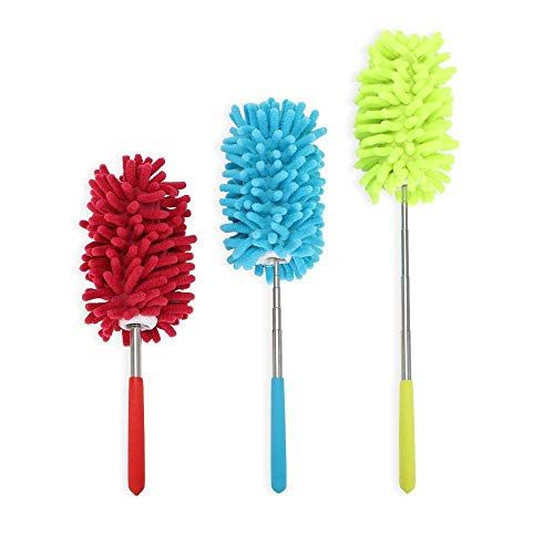 Microfiber Extendable Hand Dusters (Pack of 3)