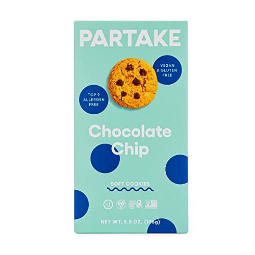 Partake Foods Gluten Free Soft Baked Chocolate Chip Cookies