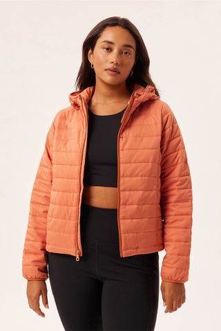 Wild Ginger Hooded Packable Puffer