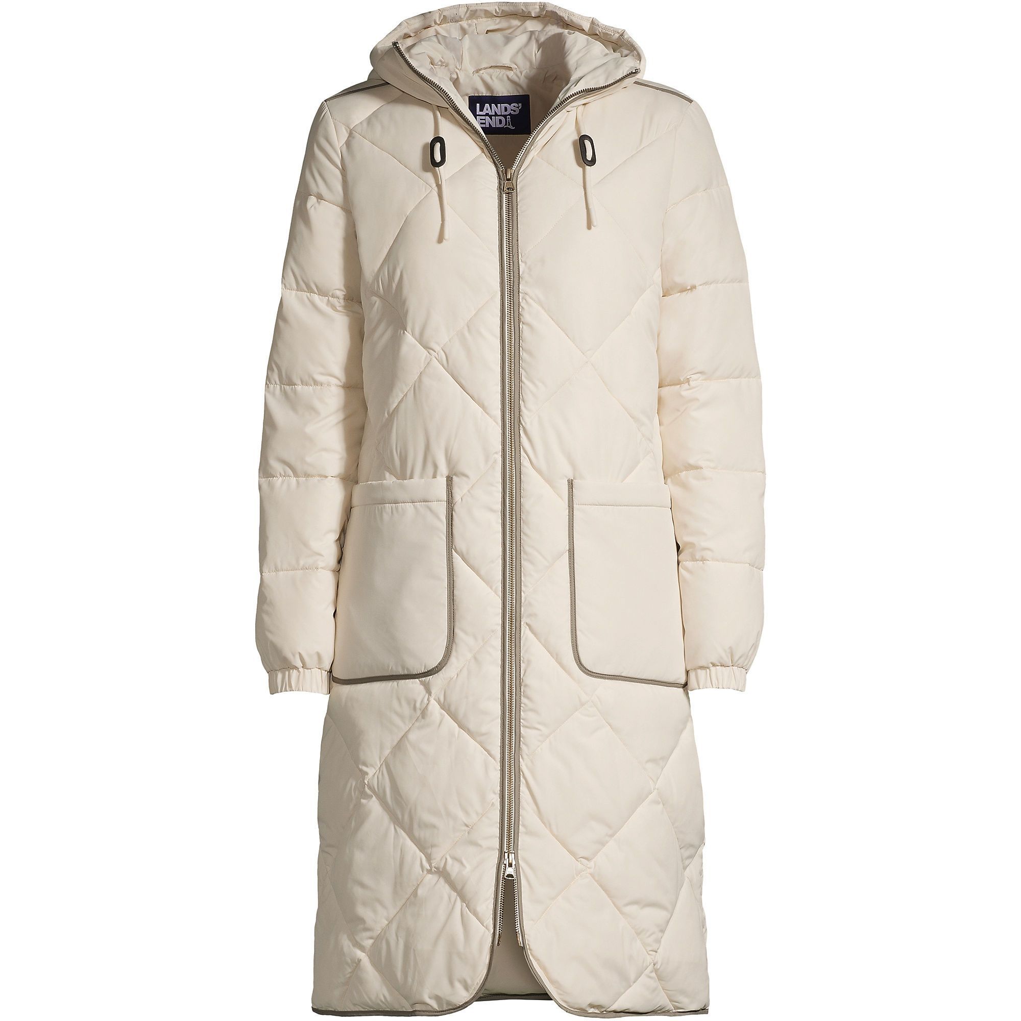 Quilted ThermoPlume Insulated Coat