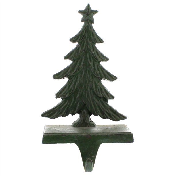 Christmas Tree Metal Stocking Holder