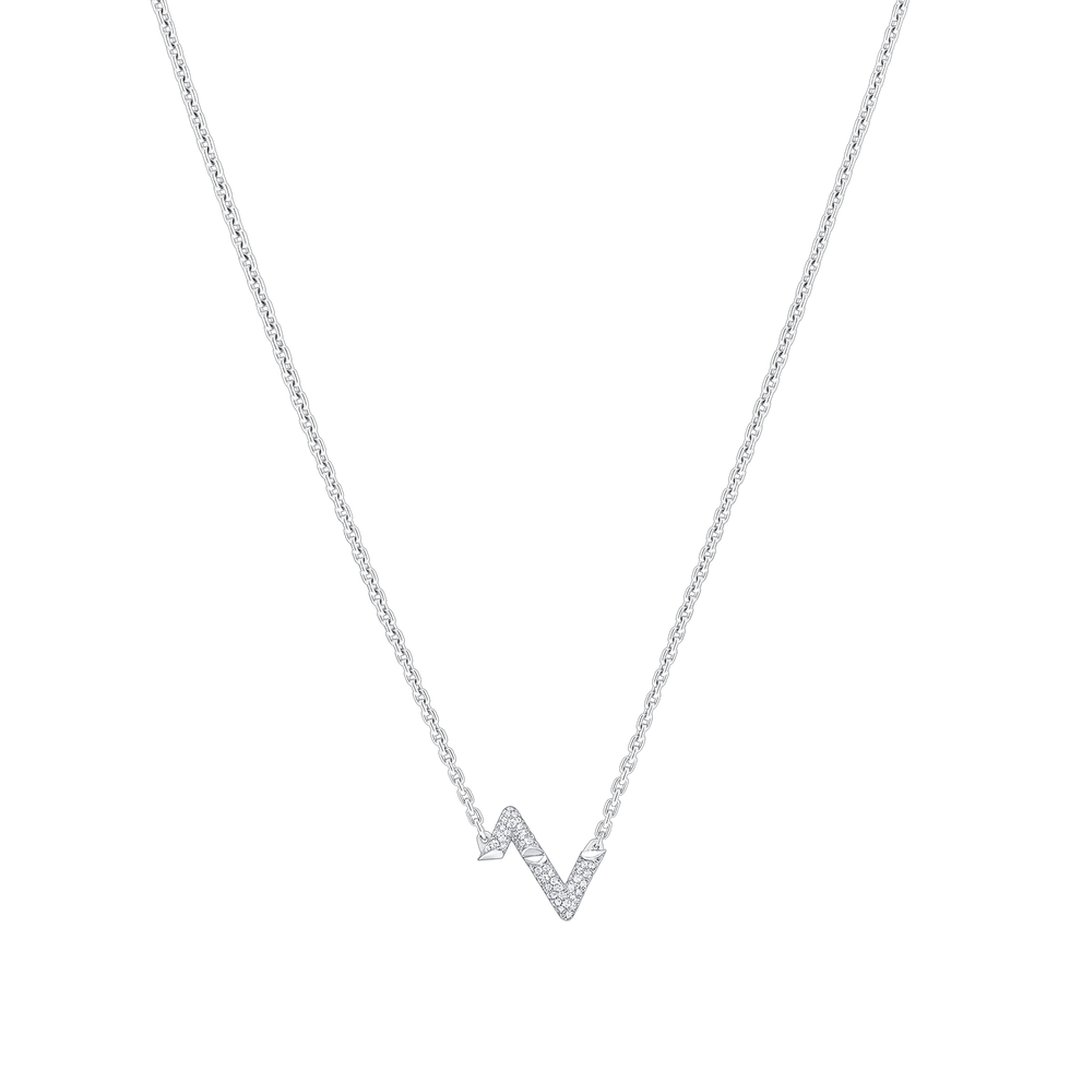 LV Large Pendant, White Gold And Diamonds - Categories