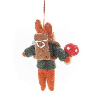 Frankie fox forage, hanging ornament