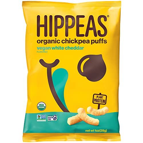 Organic Chickpea Puffs + Vegan White Cheddar