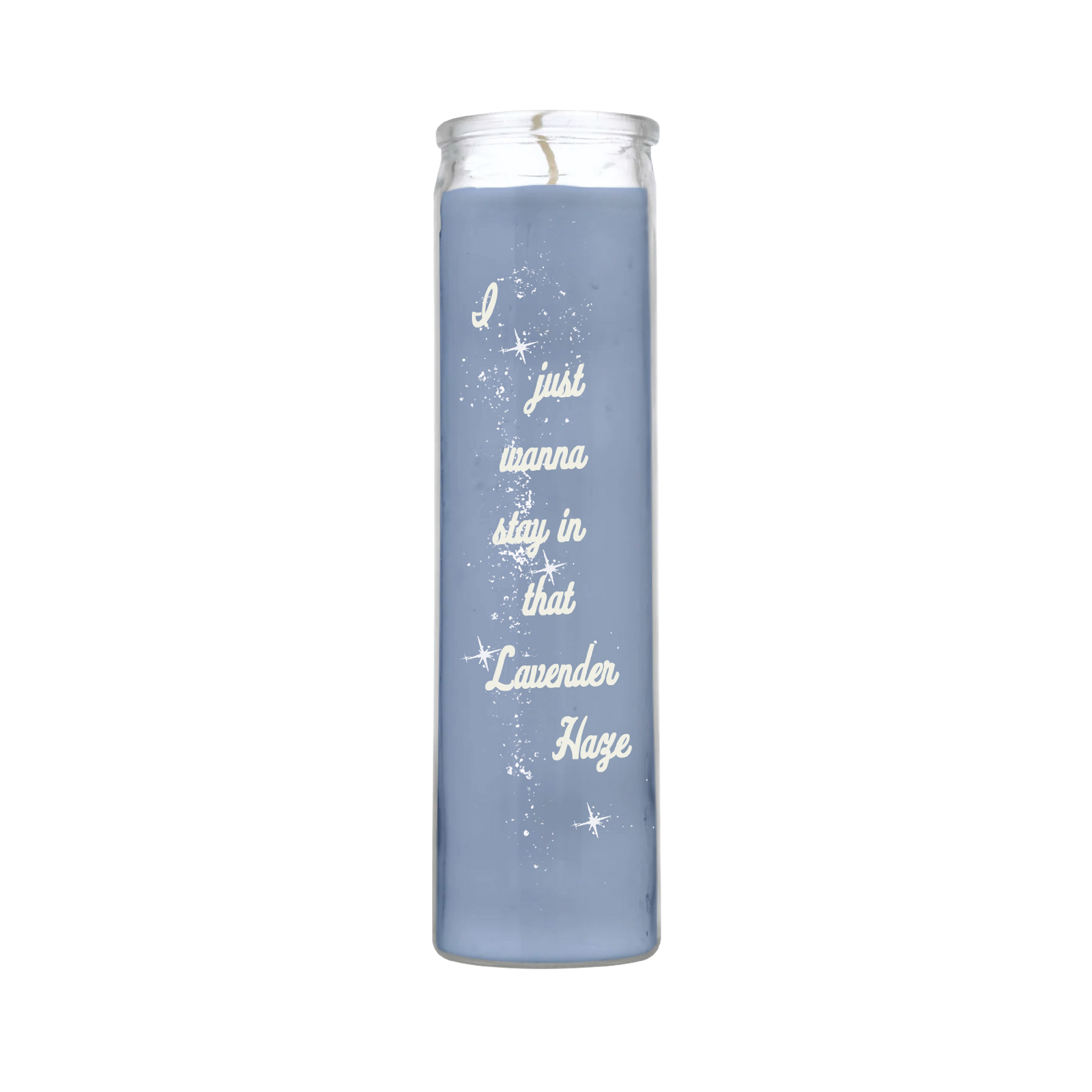 In That Lavender Haze Column Candle