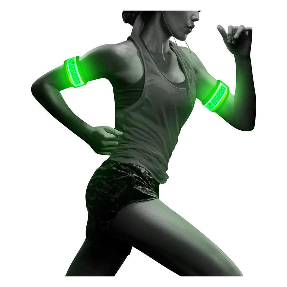 Buy Generic Glow in The Dark Light Band Reflective Led Light Arm Armband  Strap Safety Belt for Night Running Cycling Running Led Light Wristband  Online at Low Prices in India 