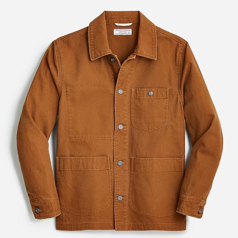 J crew clearance canvas jacket